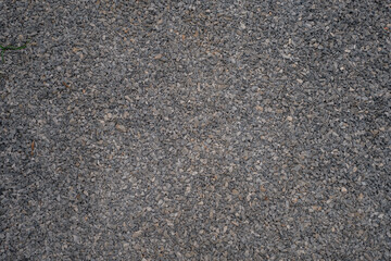 White crushed stones texture background. Gray rubble construction rock pebble pattern. 