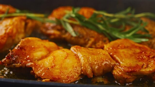 Delicious fried chicken chops video