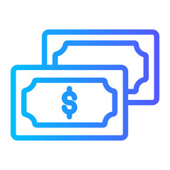 Line Flaticon gradient icon