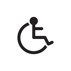 wheel chair icon , medical icon