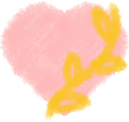 Watercolor Cute Heart
