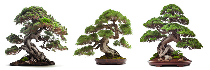 bonsai tree isolated on white
beautiful and expensive bonsai - obrazy, fototapety, plakaty