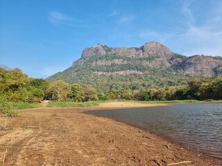 lake in the mountains