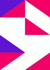 Modern geometric poster cover background. Memphis backgrounds, abstract geometric patterns, vector trendy line design. Simple minimal elements in flat color, modern pattern background