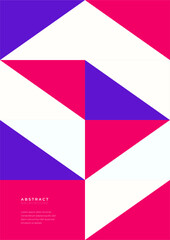 Modern geometric poster cover background. Memphis backgrounds, abstract geometric patterns, vector trendy line design. Simple minimal elements in flat color, modern pattern background