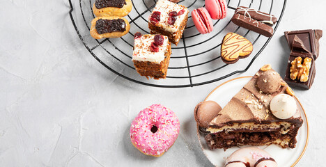 Delicious dessert table.