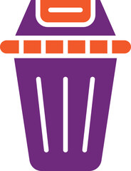 Recycling bin Vector Icon Design Illustration