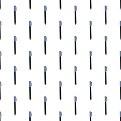 Pen, great design for any purposes. Doodle vector seamless pattern. Perfect print for giftware or stationery