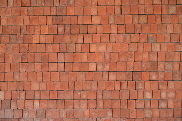 brown brick wall textured, construction industry