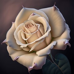 White Rose flower 