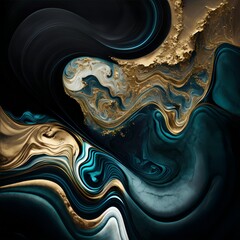 Marble Swirls and Agate Ripples illustration.