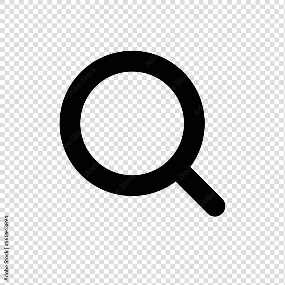 Aufkleber search outline icon in transparent background, basic app and web ui bold line icon, eps10