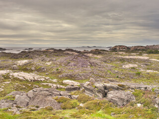 Fototapeta premium Grønatjørna, Bergen Area, North Sea, Norway