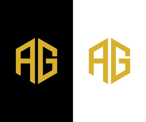 AG initial logo design