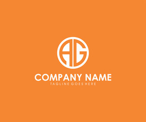 AG initial logo design