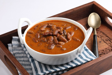kidney bean curry , rajma , rajmah roti, typical north indian main course
