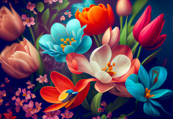 spring flowers