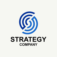 Vector business corporate s letter logo