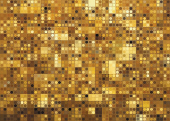 vector geometric colorful golden background
