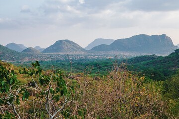 Scenic view of Ndoto Mountains in Ngurunit, Marsabit County, Kenya