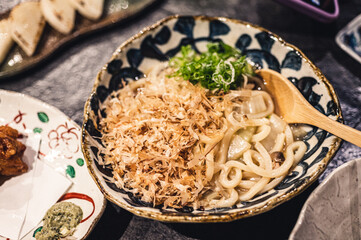 bowl of noodles