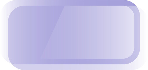 Purple technological sense rectangular button, square logo, vector