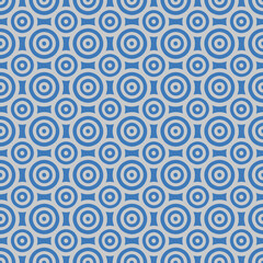 Geometric abstract background Hand drawn seamless pattern Vector illustration