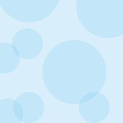 Abstract illustration of blue circles for banner