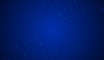 Blue background with sparkling stars