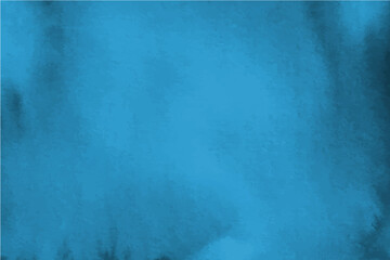 Solid blue watercolor background texture paper