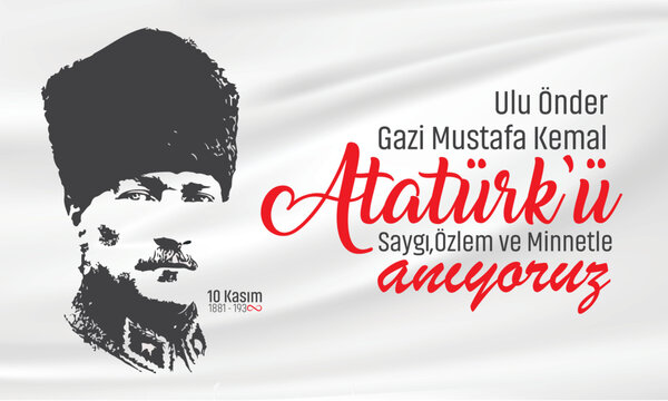 10 november mustafa kemal atatürk memorial day