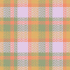 Textile pattern fabric. Tartan plaid background. Seamless texture check vector.