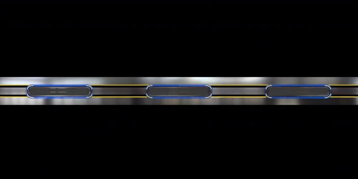 Modern screens animation with alpha channel and mask on screen. Great footage to use as transition beetwen 360 shots. High quality 3D rendered video.