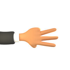 3D Hand Icon