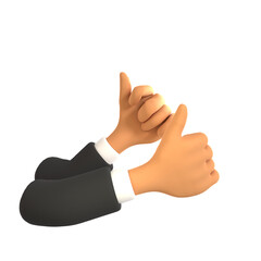 3D Hand Icon