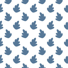 seamless pattern with leaves