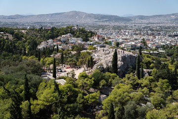 Fototapeta na wymiar Athens city view