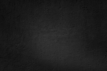 Old black grunge background. Dark concrete wall tetxure