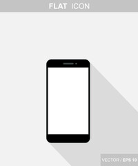 Smartphone Icon Vector Logo Design Template.Smartphone icon vector, mobile Illustration.