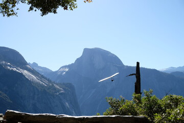 Hanging in with Half Dome