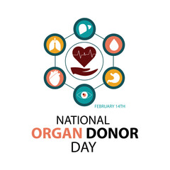 Hands with circle type  white heart, health care,  lung , love, organ donation, world heart day, world health day .Vector illistration