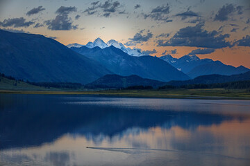 lake in mountains