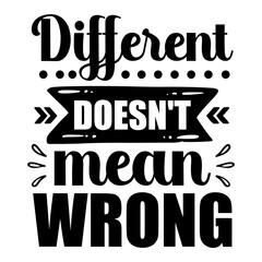 different doesn't mean wrong svg