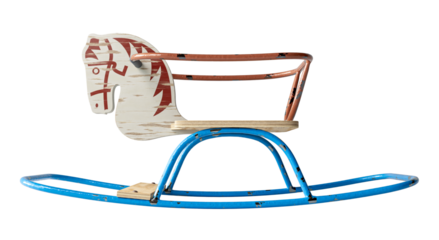 Vintage Rocking Horse Seat