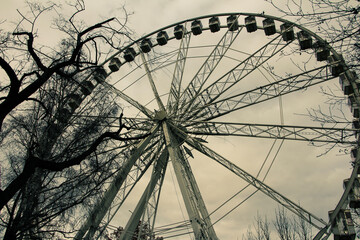 ferris wheel of Budapest