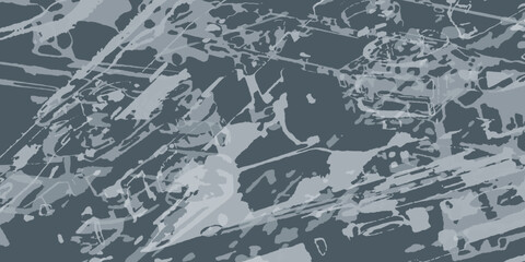 Impressionism. Abstract painting in the style of impressionism. Vector illustration in gray colors