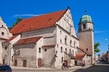 Fototapeta na wymiar Church of the Name of Christ. Wschowa, Lubusz Voivodeship, Poland.