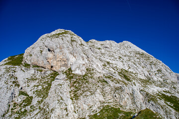 Hiking to Škednjovec peak in Bohinj	