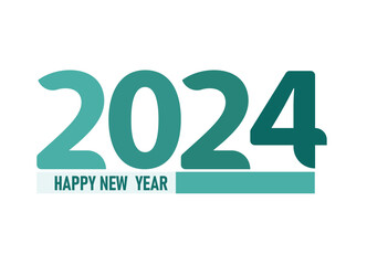 happy new year 2024. change, innovation plan, success idea concept. new year idea.