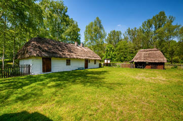 Fototapeta na wymiar Sieradzki Ethnographic Park, Sieradz, Lodz Voivodeship, Poland